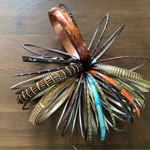 Multicolor Decorative Bracelet Set